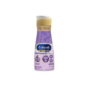 Enfamil NeuroPro Gentlease infant formula bottle, ready-to-use, 2 fl oz, purple label