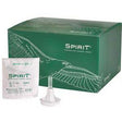 Spirit male external catheter and green product box for home medical supply delivery