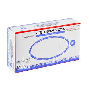 Cardinal Health Flexal Touch Nitrile Exam Gloves, Powder-free, Medium - 3.1 Mil