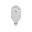 Ostomy pouch with filter and drainable bottom, medical supply for stoma care