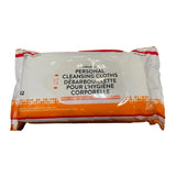 Personal Cleansing Cloth, 3.2% Dimethicone, Non-flushable, Fragrance Free