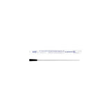 10 Fr intermittent straight pediatric catheter with black tip and individual sterile packaging