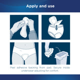 Attends Discreet Women's Panty Liners