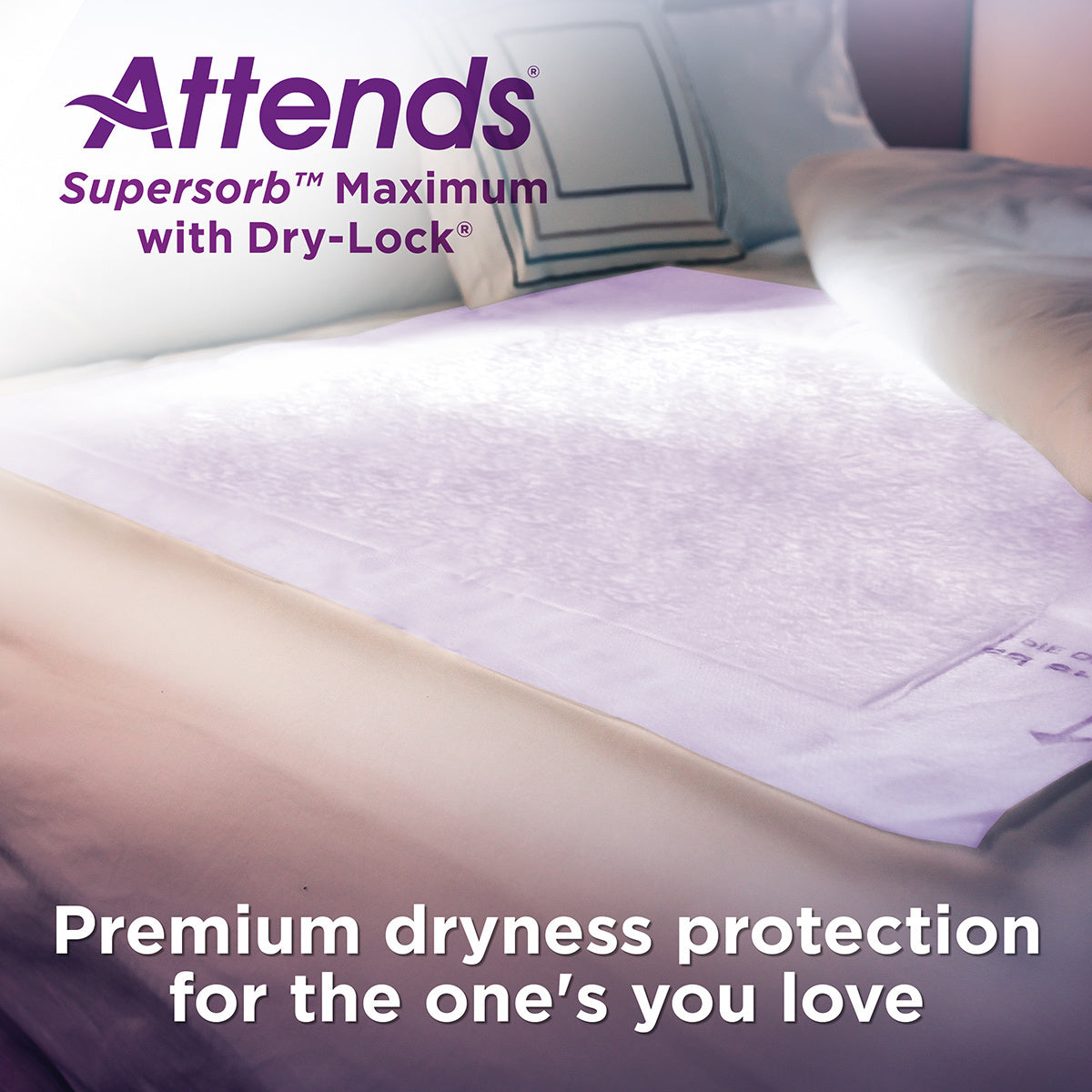 Attends Supersorb Maximum Underpads, 30"x36"
