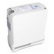 Portable oxygen concentrator device with digital display and control buttons