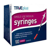 TRUEplus® Single-Use Insulin Syringes (100 Count)