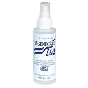 Regenecare Ha Topical Anesthetic Hydrogel Spray 4 Oz. Bottle