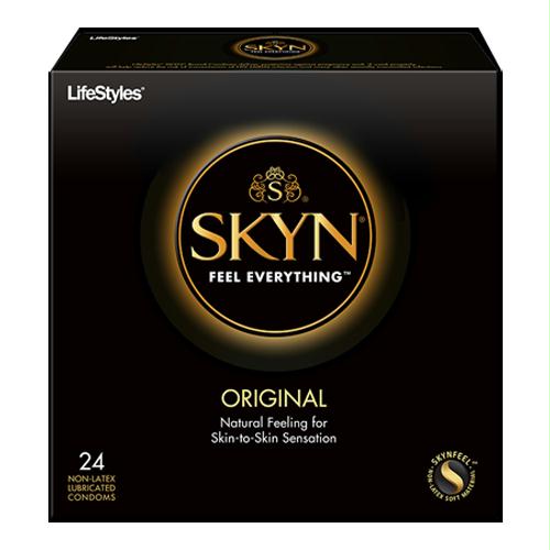 Lifestyles Skyn Original Polyisoprene Condoms, 24 Count