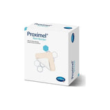 Proximel Non-Border silicone foam dressing box for wound care, Hartmann packaging
