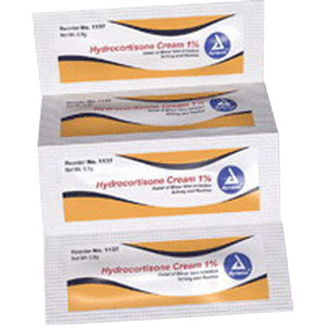 1% Hydrocortisone Cream, 8/9 G Foil Packet