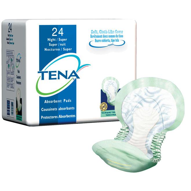 Tena Super Night Pad, 27" Long