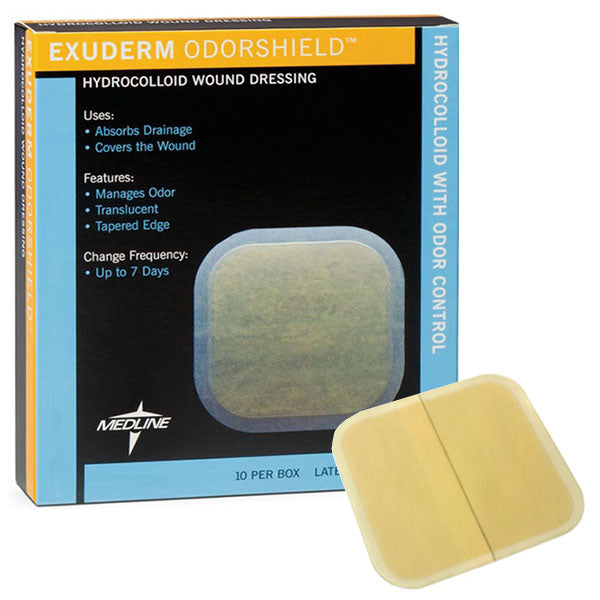 F-exuderm Odorshield Hydrocolloid Dressing 4" X 4"