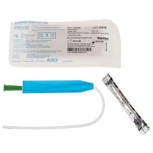 Flocath Quick Female Closed System Catheter Kit 8 Fr 7"