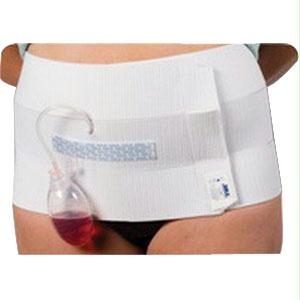 Abdominal Binder, 3 Panel, 9" Wide, 60"-75", White