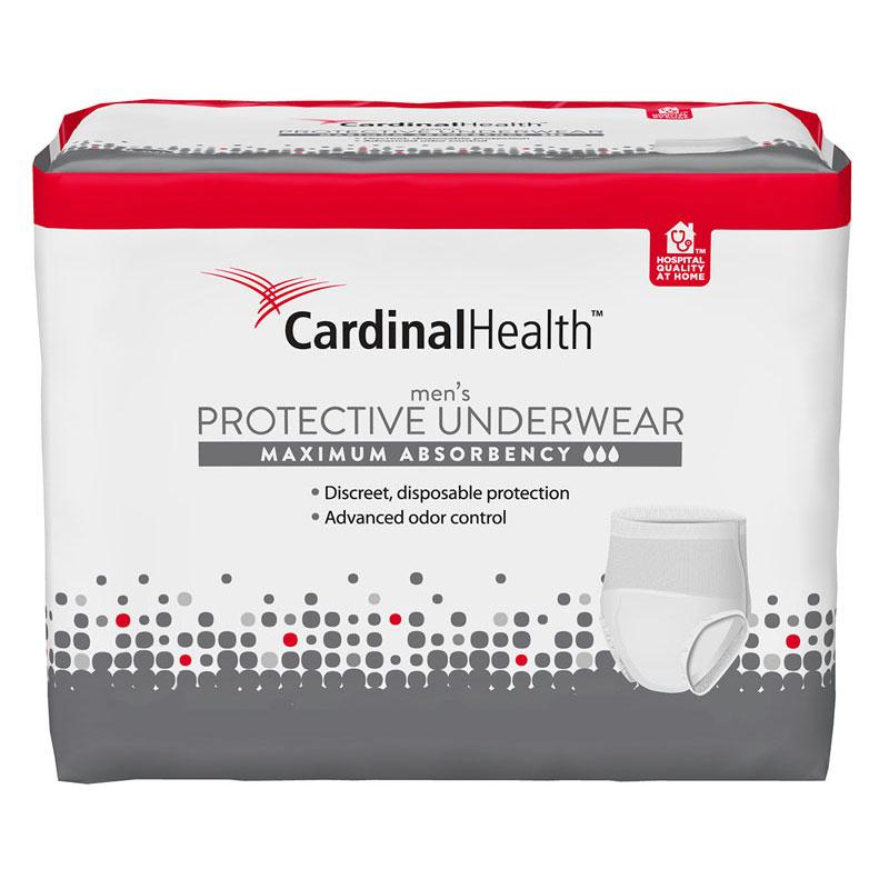 Cardinal Health, Men's Protective Underwear, Sure Care Super, Large/x-large, 45" - 58"