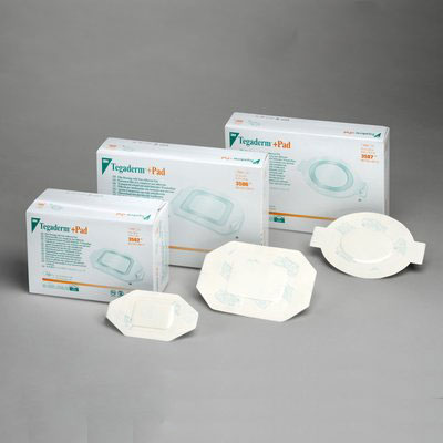 Tegaderm Film Dressing With Non-adherent Pad 3-1/2" X 10"