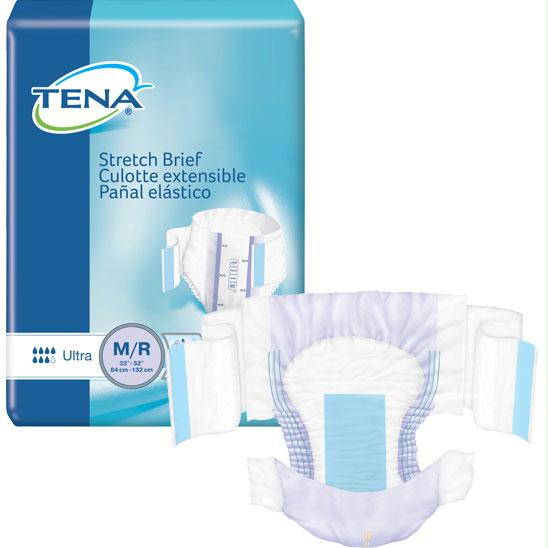 Tena Stretch Ultra Brief Medium 33" - 52"