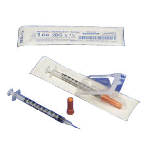 Monoject Softpack Insulin Syringe, 29g X 1/2", 1 Ml