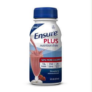 Ensure Plus Strawberry Retail 8oz. Bottle