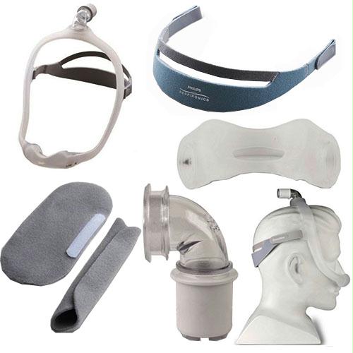 Dreamwear Mask With Large Cushion, Large Frame And Headgear