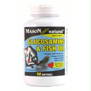 Glucosamine And Fish Oil Softgels, 90 Count