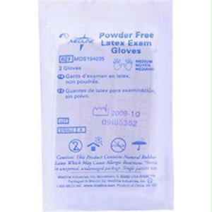 Medline Sterile Powder-free Latex Exam Glove Small