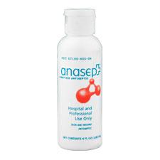 Anasept Antimicrobial Wound Cleanser 4 Oz. Bottle