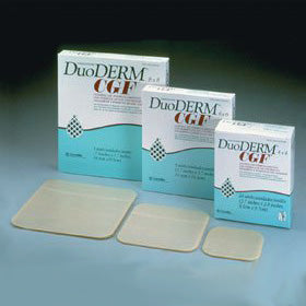 Duoderm Cgf Adhesive Border Hydrocolloid Dressing 6" X 6"