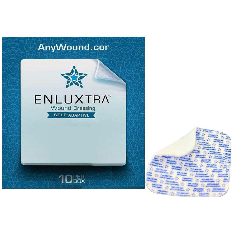 Enluxtra Self-adaptive Wound Dressing, 6" X 6"