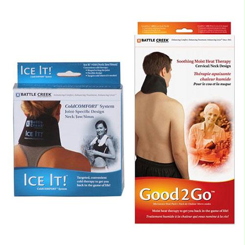 Neck Pain Kit With Moist Heat And Cold Therapy