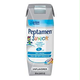 Peptamen Junior Complete Elemental Nutrition Unflavored Liquid 8 Oz. Can