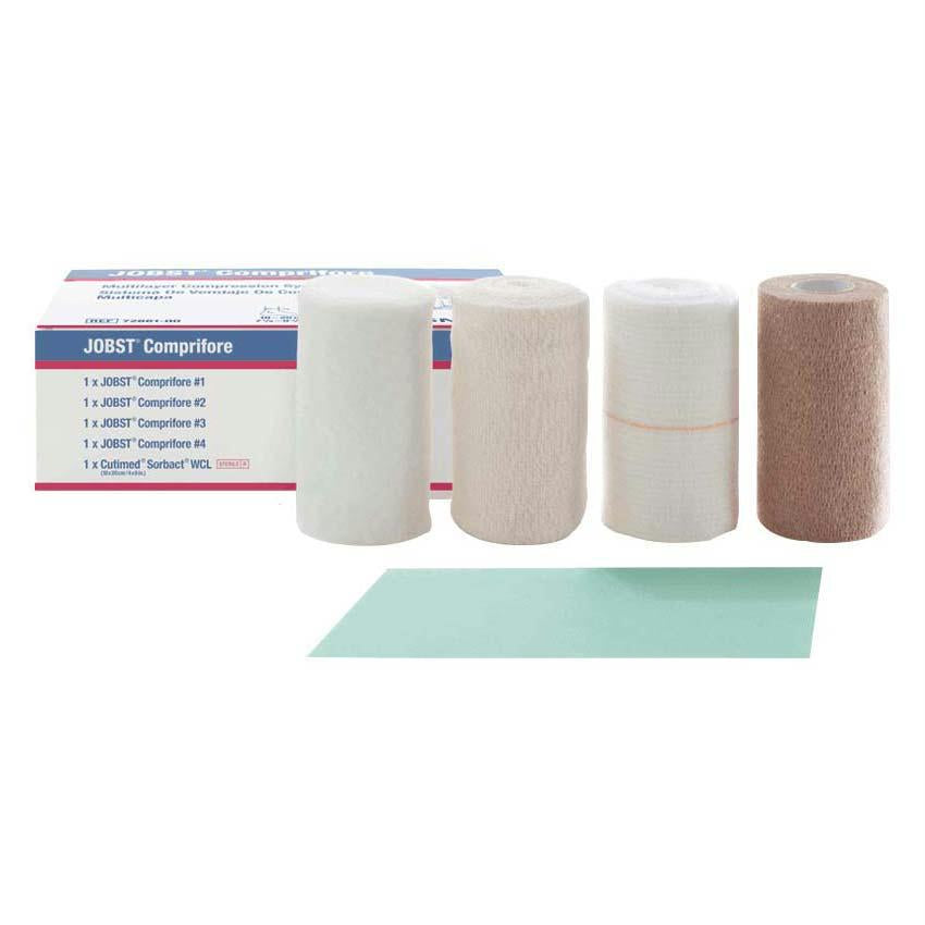 Jobst Comprifore Lite Lf 3-layer Compression Bandaging System For Reduced Compression