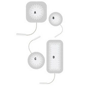 S-series Self-adhering Reusable Stimulating Electrodes 2" Round