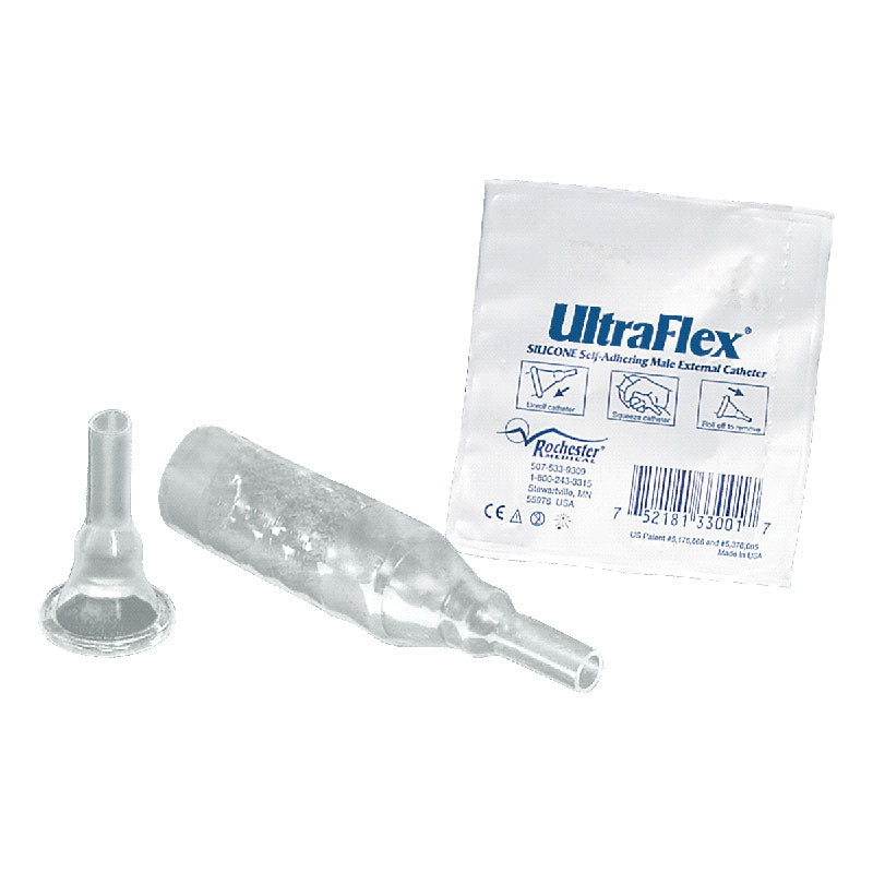 Ultraflex Self-adhering Male External Catheter, X-large 41 Mm