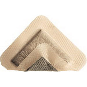 Mepilex Border Ag Antimicrobial Foam Dressing With Silver 4" X 4"