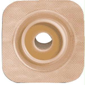 Sur-fit Natura Stomahesive Flexible Pre-cut Wafer 4" X 4" Stoma 1-1/4"