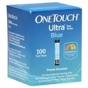 Onetouch Ultra Blue Blood Glucose Test Strip (50 Count)