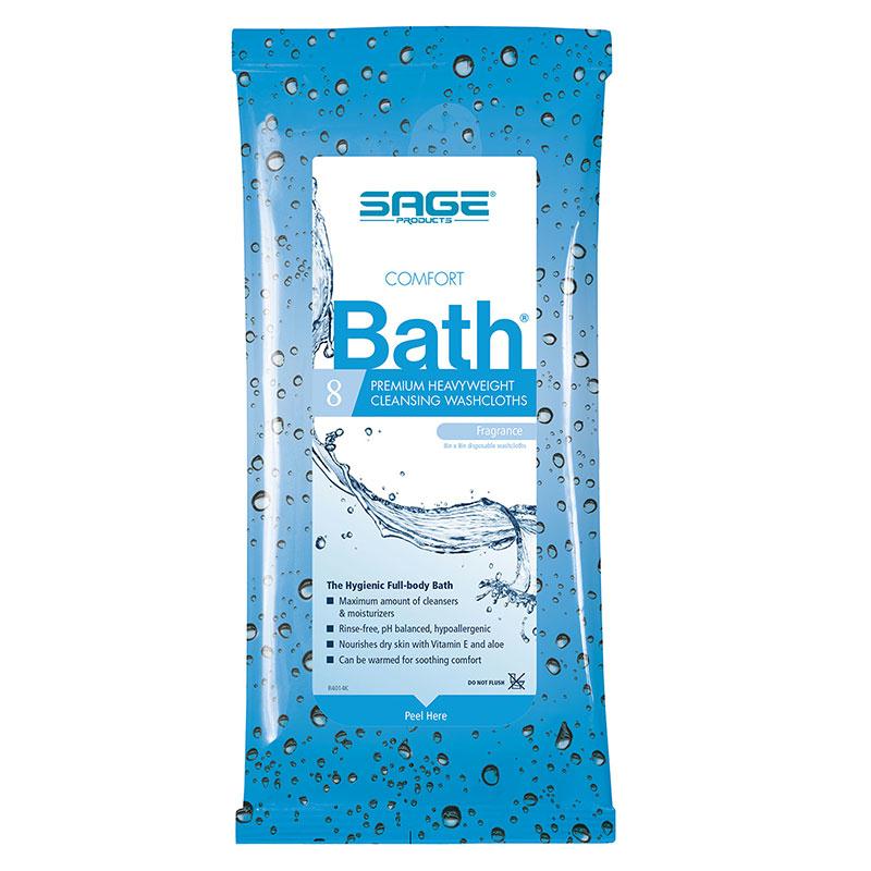 Comfort Bath Cleansing Washcloths