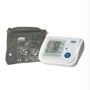 A & D Medical Multi-user Upper Arm Automatic Blood Pressure Monitor With Accufit Plus Wide Range Cuff