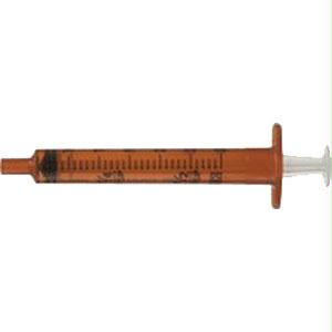 Oral Syringe With Tip Cap 5 Ml, Amber (500 Count)