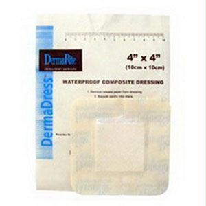 Dermadress Waterproof Composite Dressing 6" X 6"