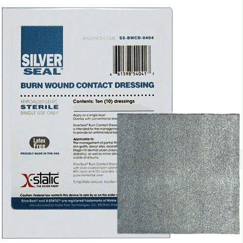 Silverseal Burn Wound Contact Dressing 4-1/4" X 4-1/4"