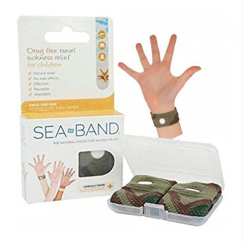 Sea-band Wrist Band, Child, Camouflage