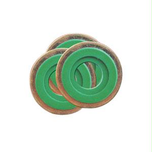 Sure Seal Washer, Brass & Green Viton