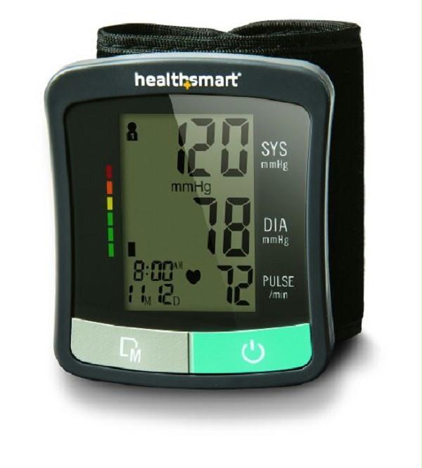 Healthsmart Clinically Accurate Automatic Digital Upper Arm Blood Pressure Monitor With Lcd Display