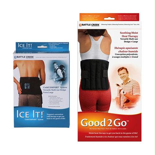 Back Pain Kit With Moist Heat And Cold Therapy