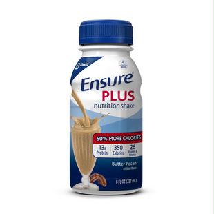 Ensure Plus Butter Pecan Retail 8oz. Bottle