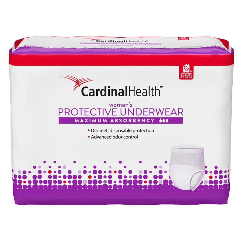 Cardinal Health, Women's Protective Underwear, Sure Care Super, Small/medium, 32" - 44"