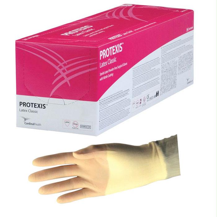 Protexis Latex Classic Surgical Gloves With Nitrile Coating, 9.8 Mil, 8"