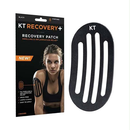 Kt Tape Recovery+ Patch, Black